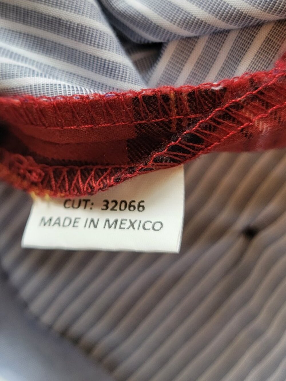 Berle Red and Black Tartan Plaid Dress Pants - Picture 14 of 14
